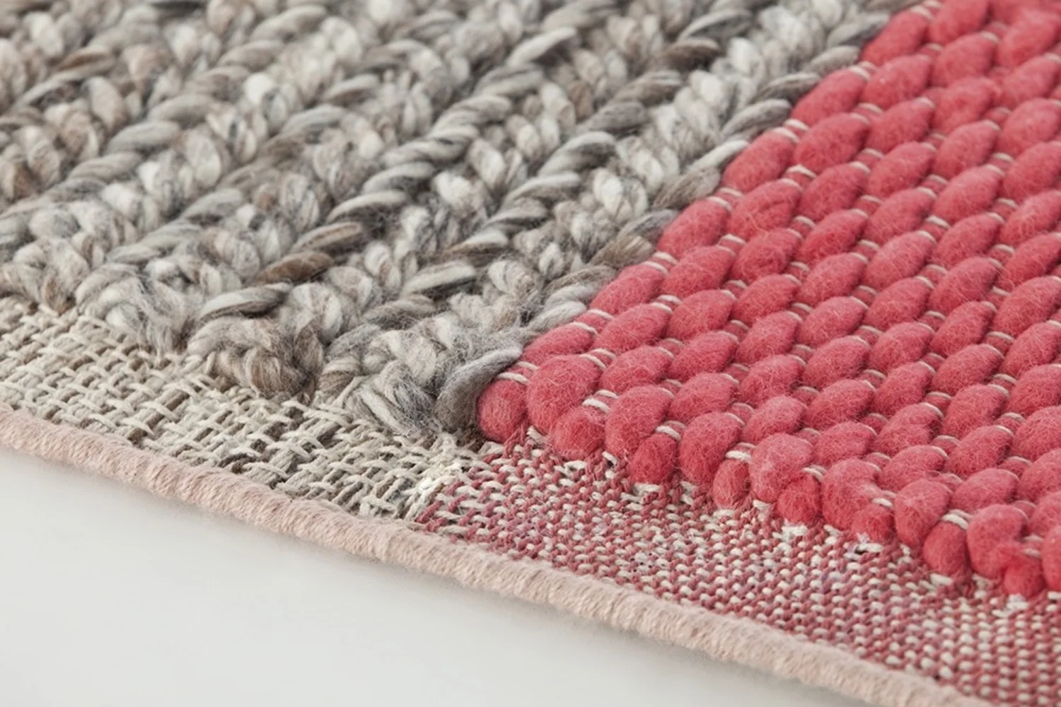Tapete MANGAS SPACE RUG PLAIT CORAL 04