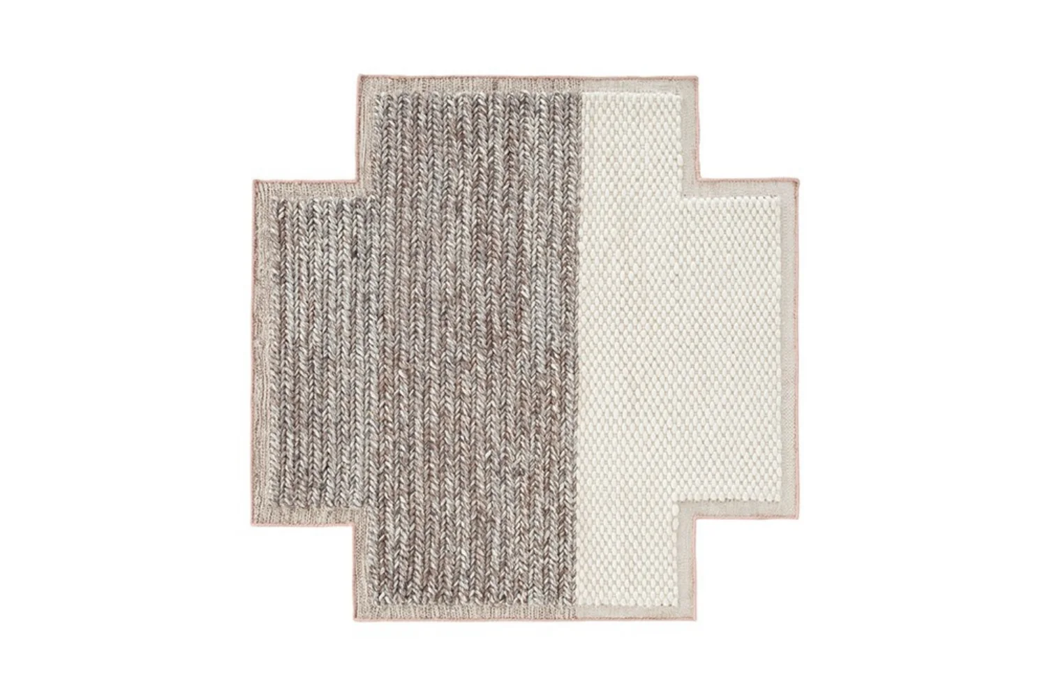 Tapete MANGAS SPACE RUG PLAIT IVORY 01
