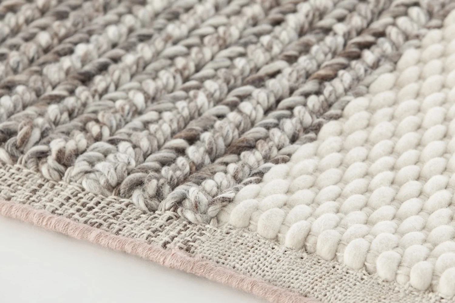 Tapete MANGAS SPACE RUG PLAIT IVORY 02