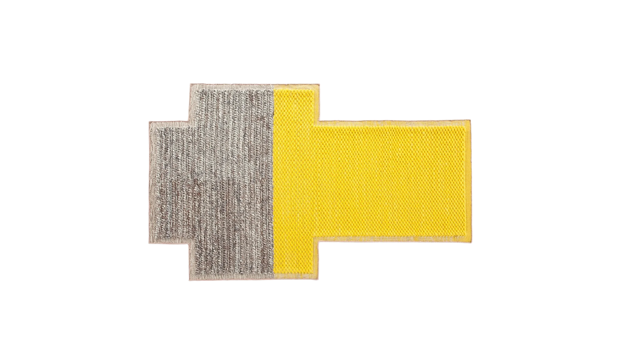 Tapete MANGAS SPACE RUG PLAIT YELLOW