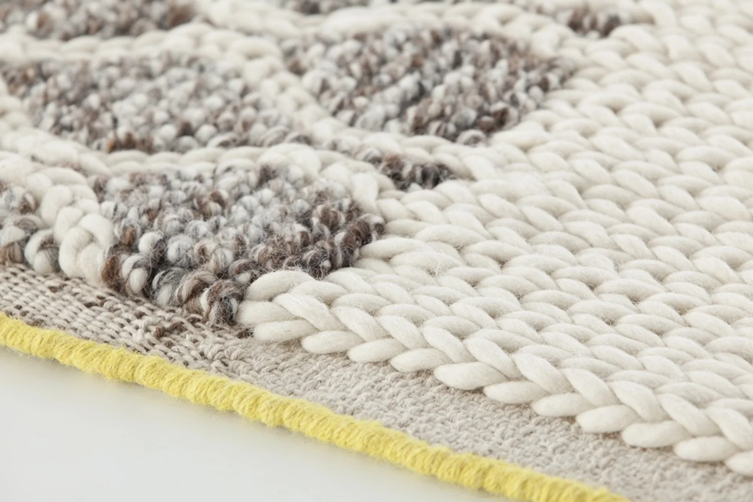 Tapete MANGAS SPACE RUG RHOMBUS IVORY 03