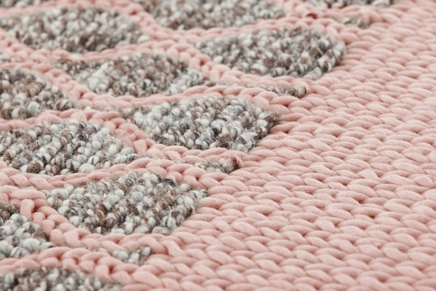 Tapete MANGAS SPACE RUG RHOMBUS PINK 02
