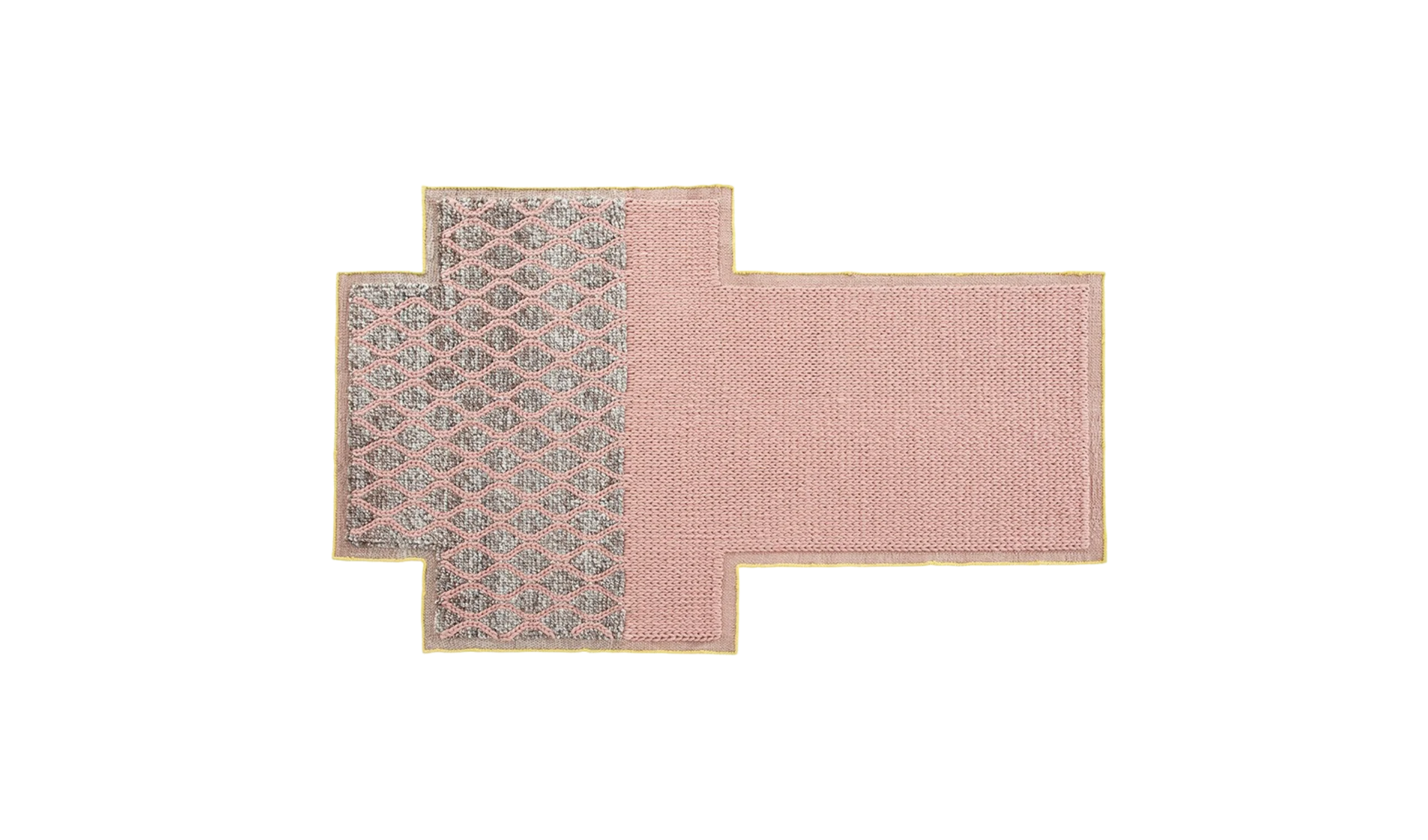 Tapete MANGAS SPACE RUG RHOMBUS PINK