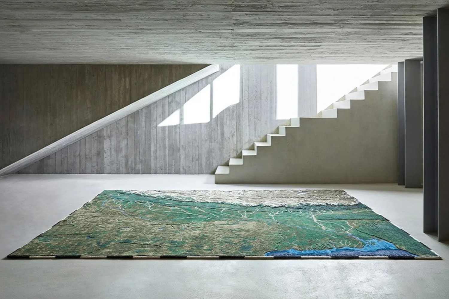 Tapete PLASTIC RIVERS RUG GANGES 02