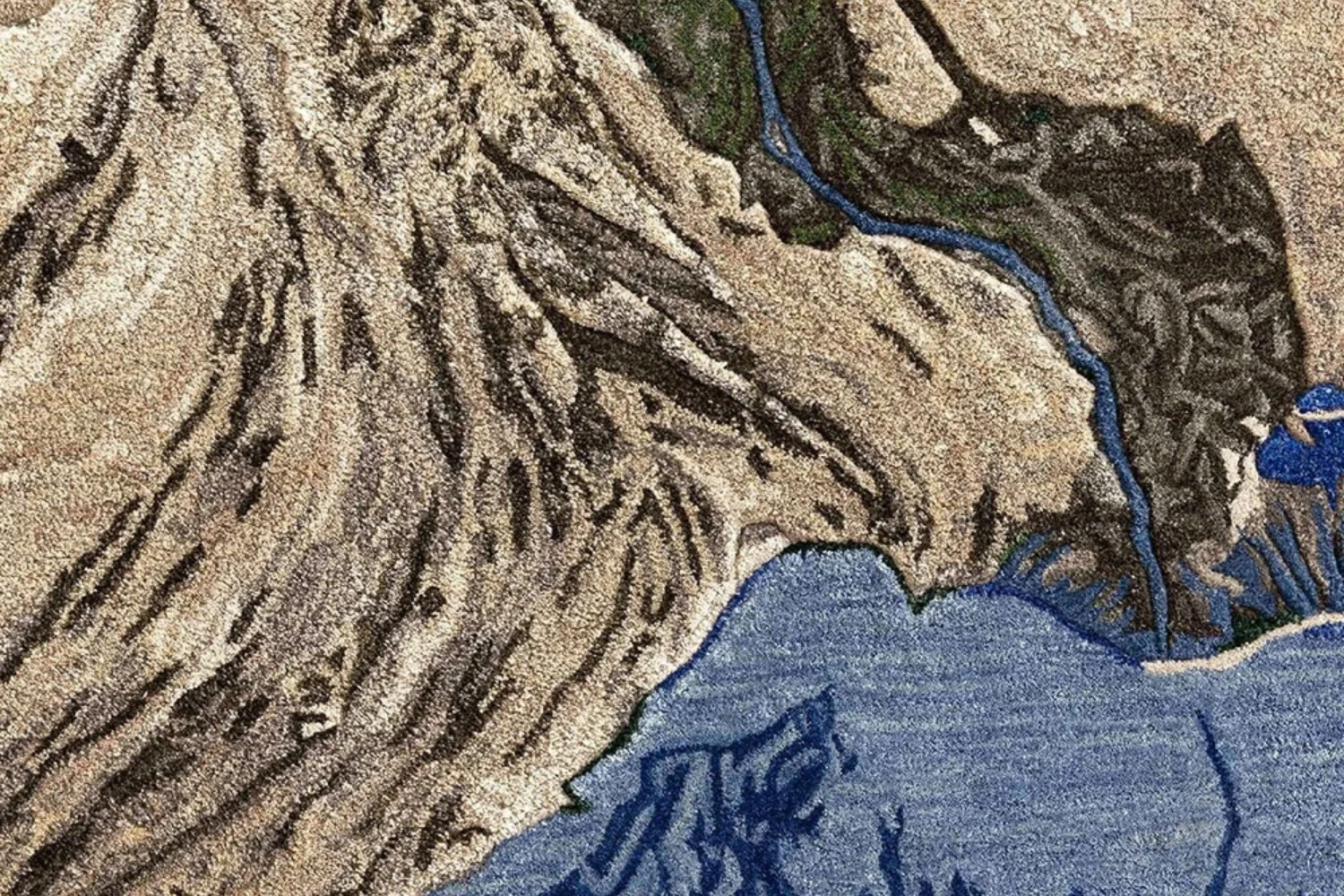 Tapete PLASTIC RIVERS RUG INDUS 03