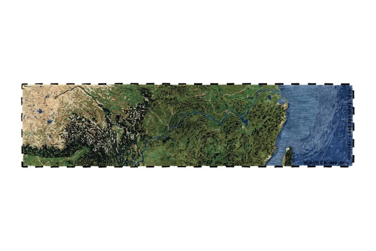 Tapete PLASTIC RIVERS RUG YANGTZE 01