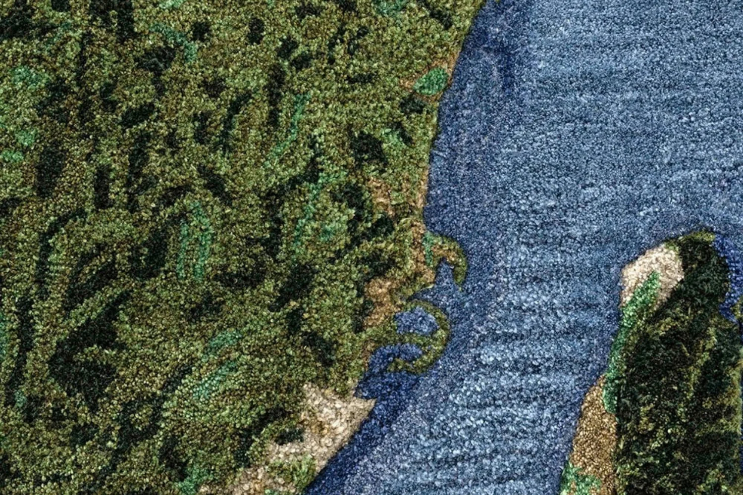Tapete PLASTIC RIVERS RUG YANGTZE 03