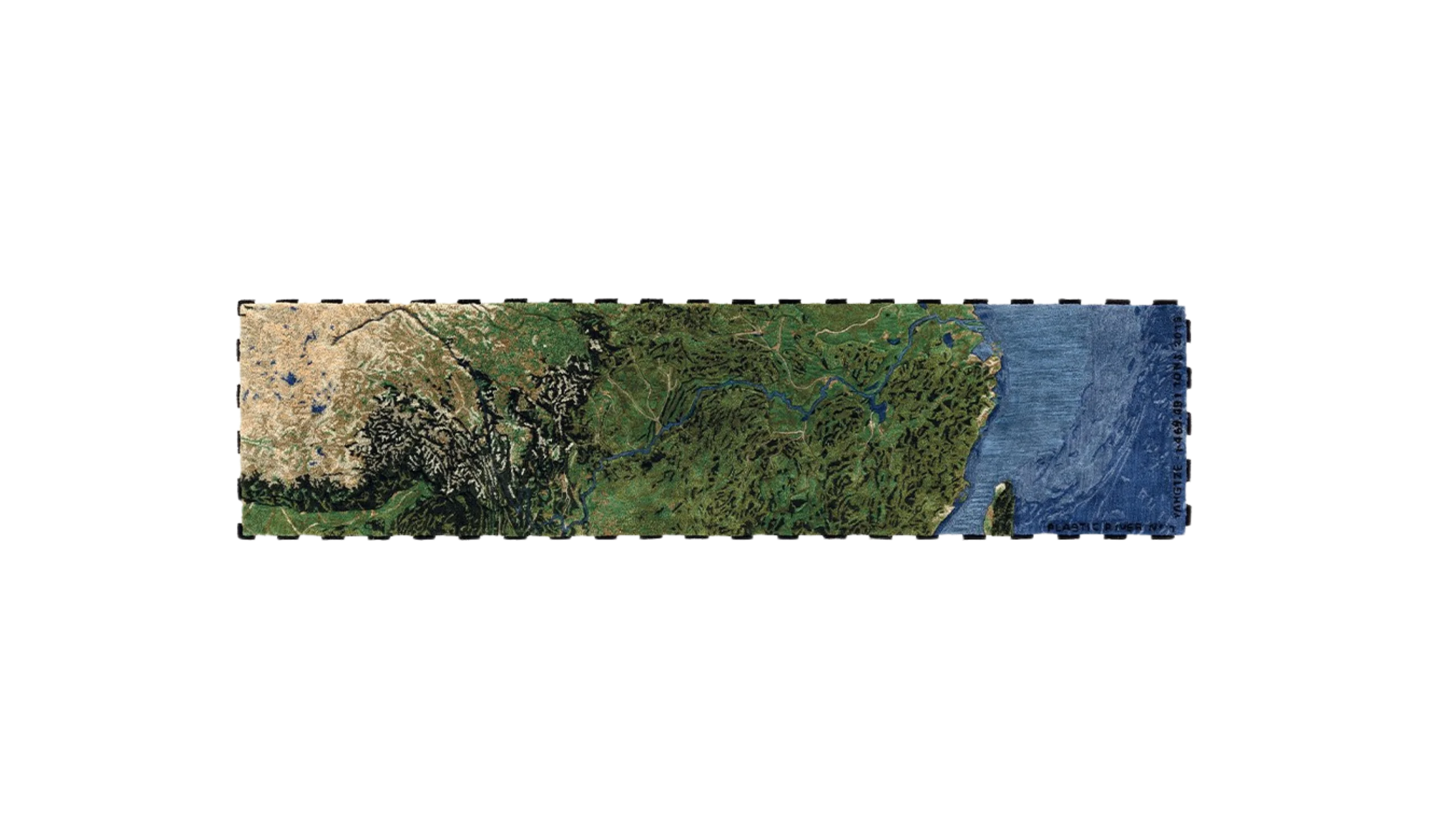 Tapete PLASTIC RIVERS RUG YANGTZE