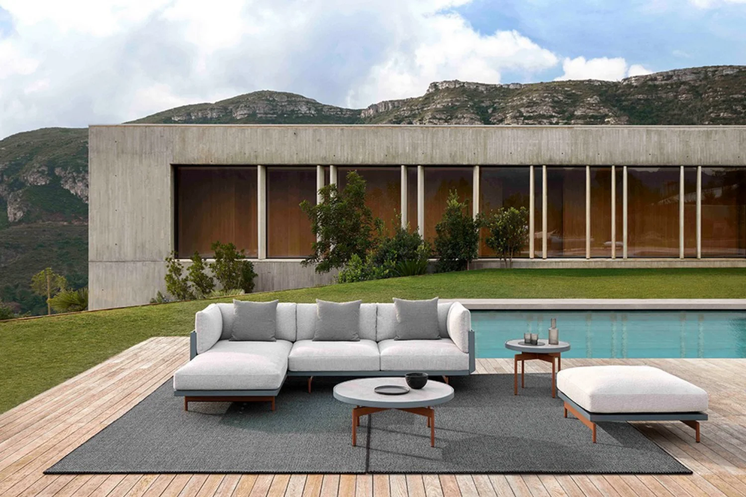 Tapete SALINE OUTDOOR RUG BLACK 02