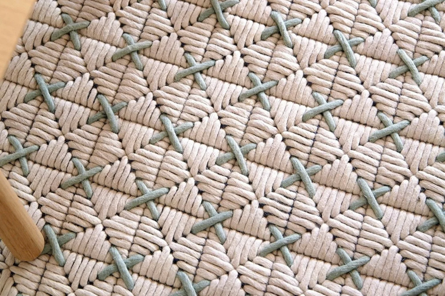 Tapete SILAÏ RUG GREEN 03