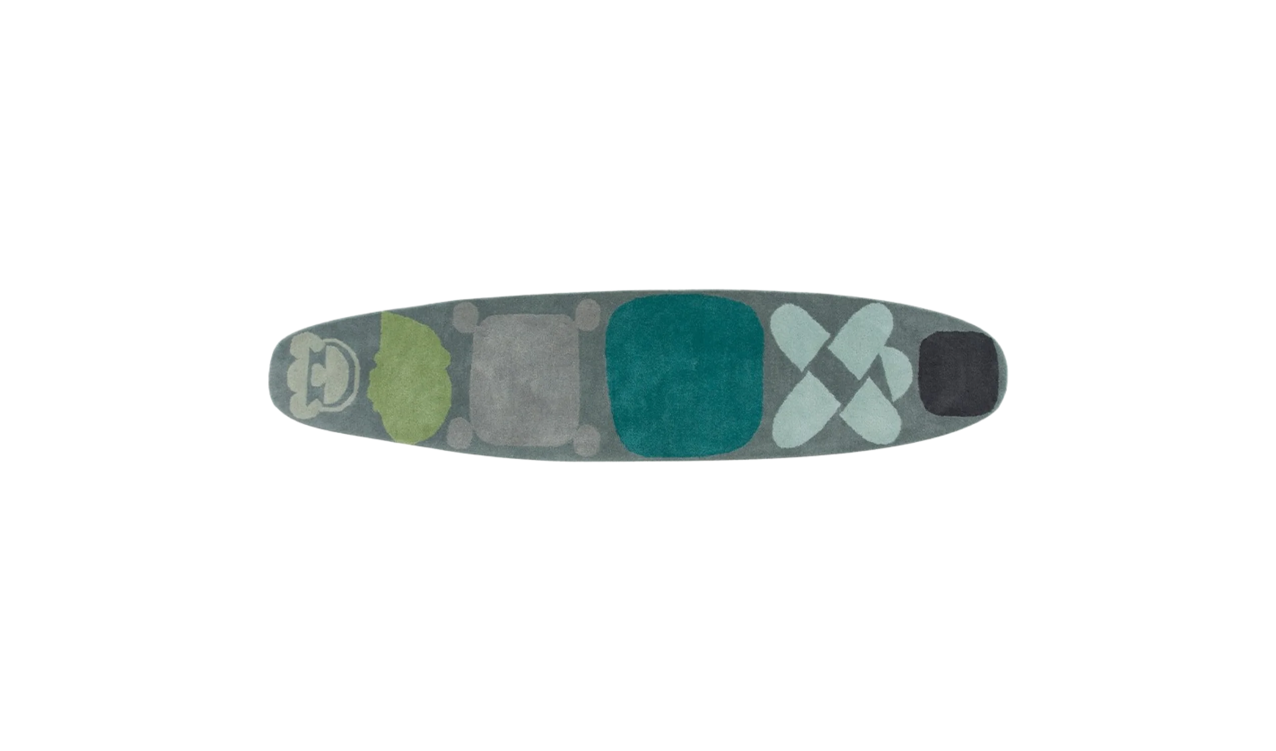 Tapete SURF RACE RUG BLUE