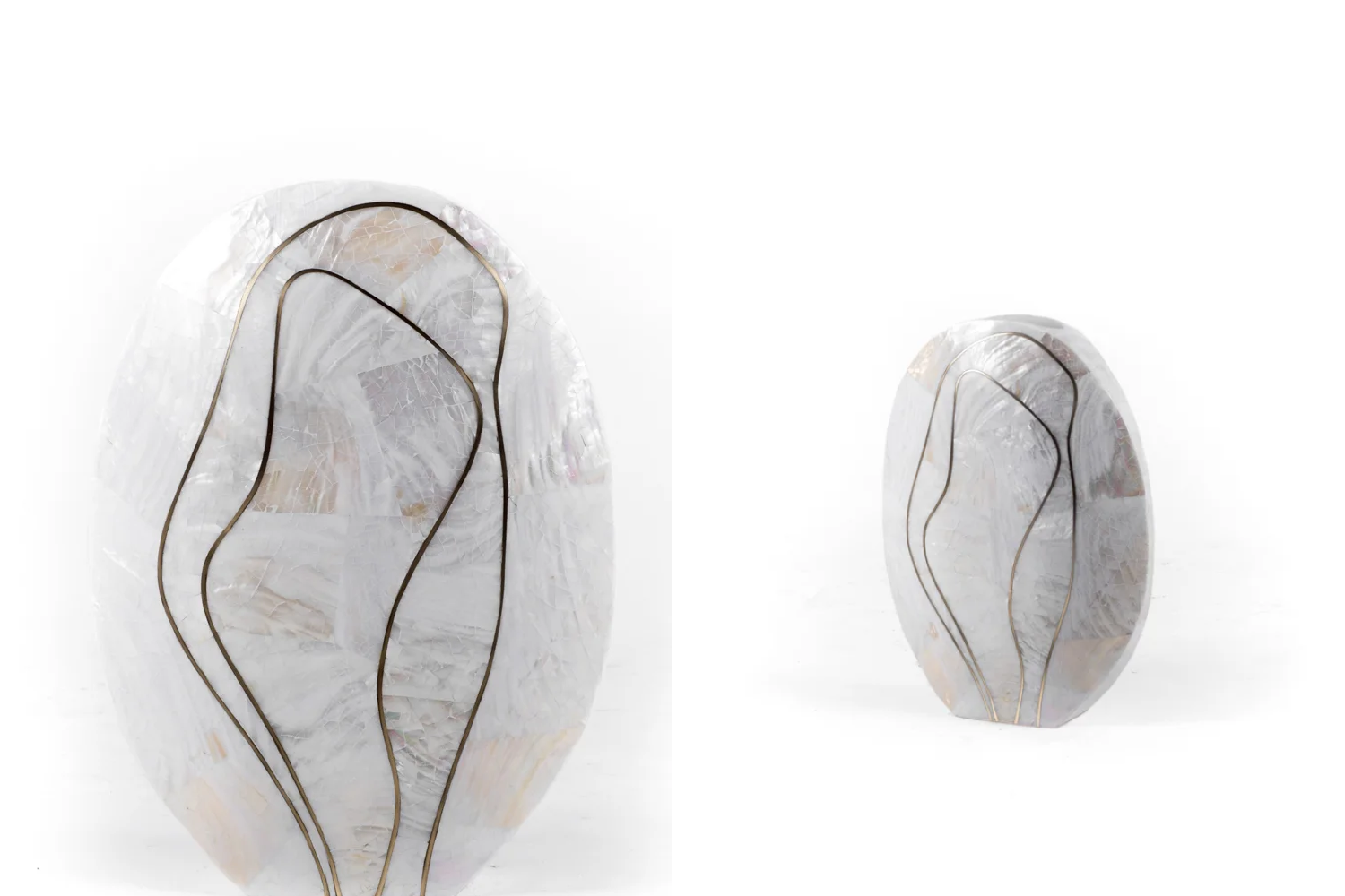Vaso_Cocteau Oval, Mix Inlay M-L_2