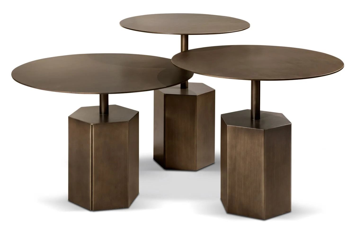 mesa de centro esagono 2