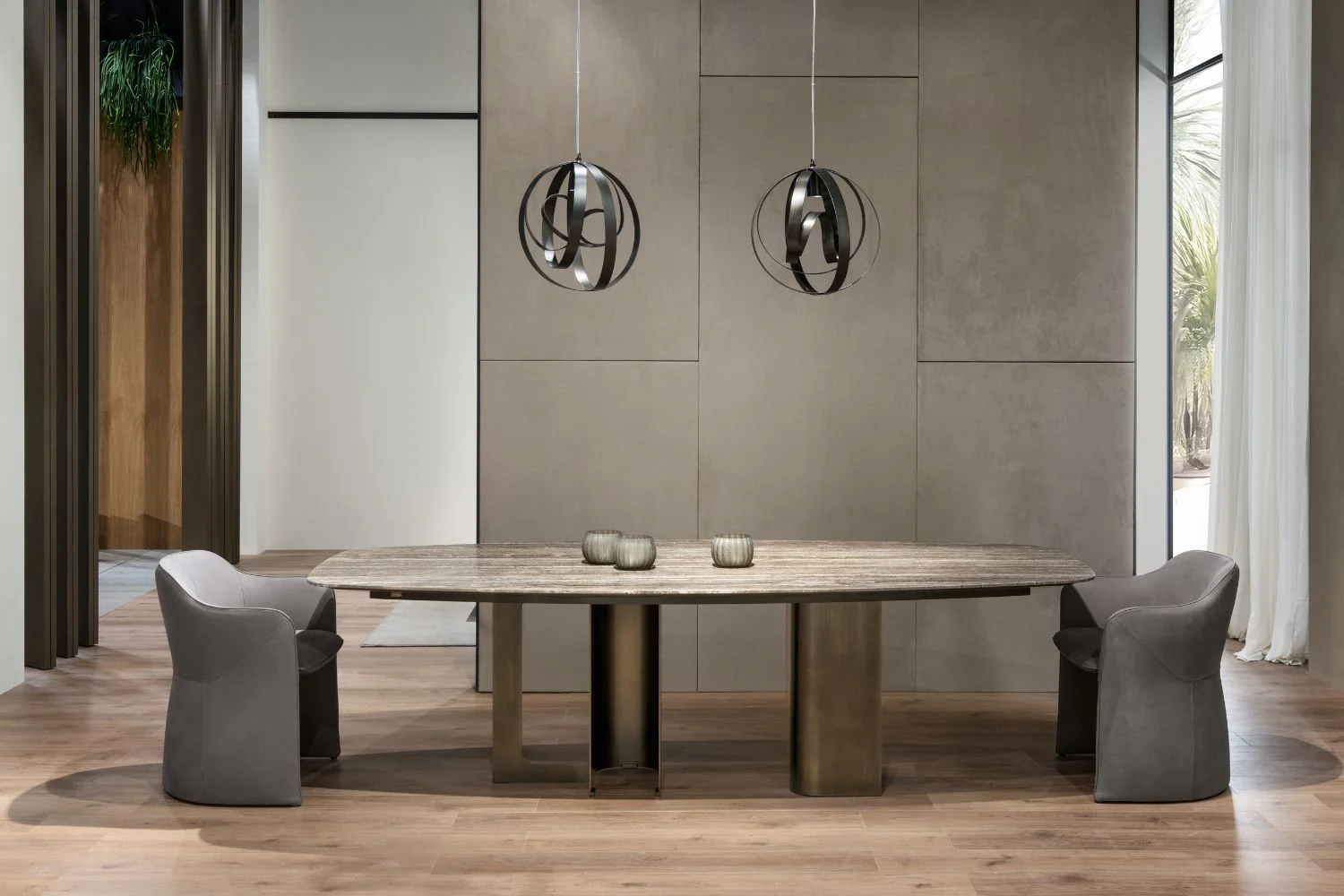 mesa de jantar mirage 2 2