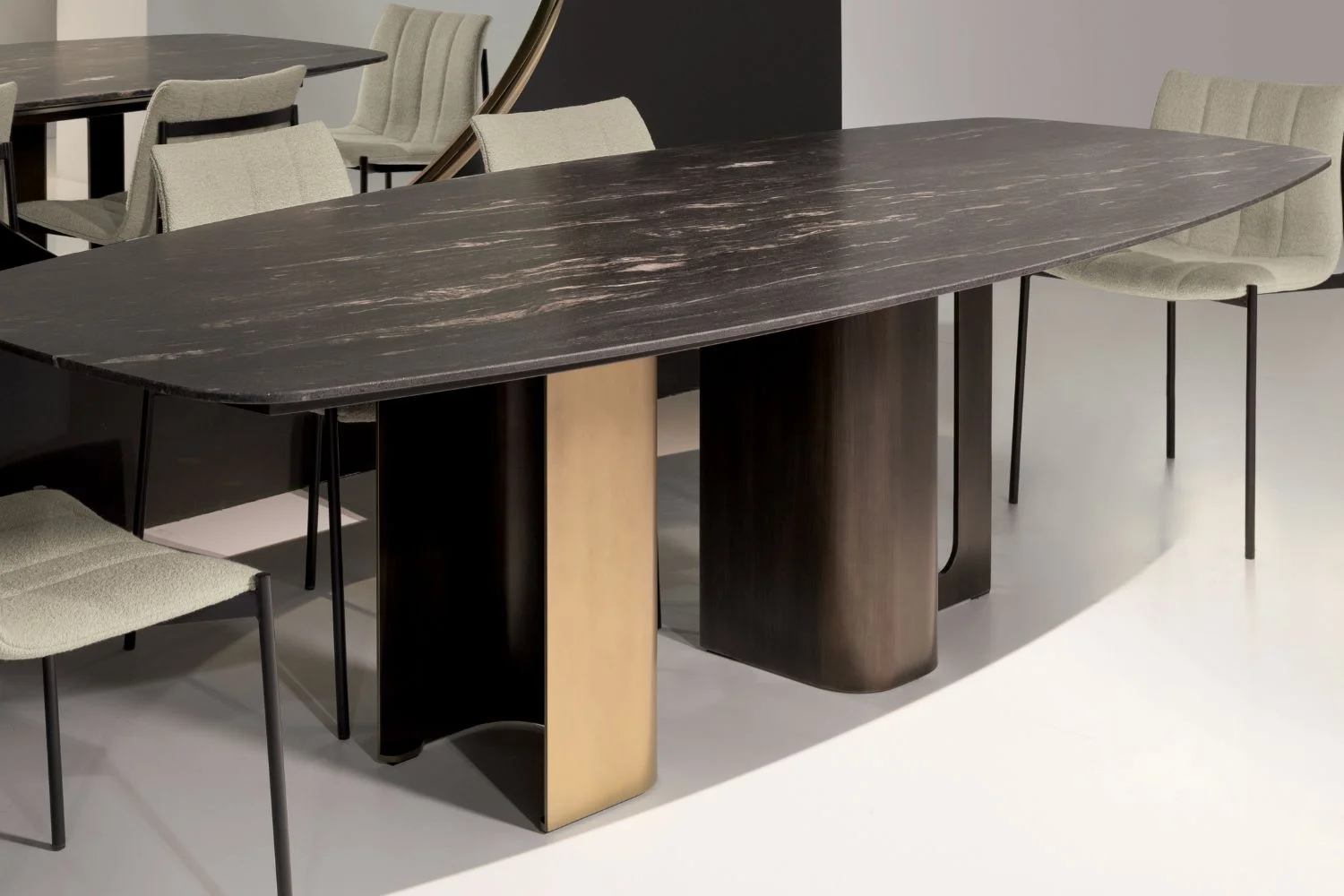 mesa de jantar mirage 2 3