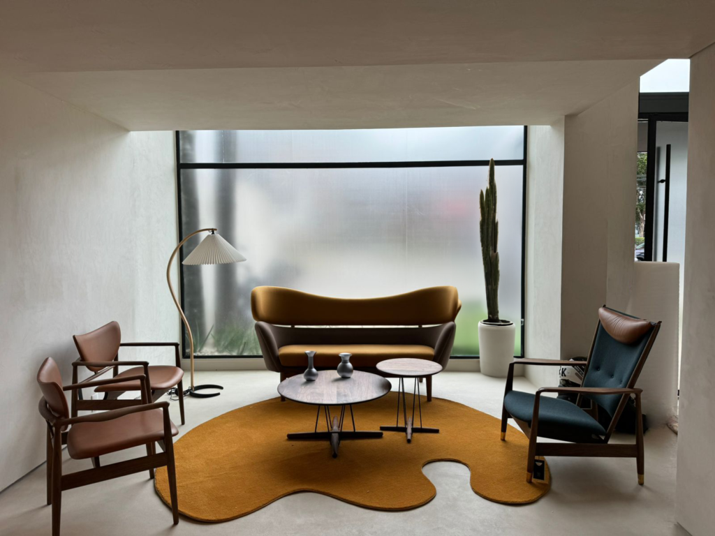 Ambiente do showroom Casual Nordic